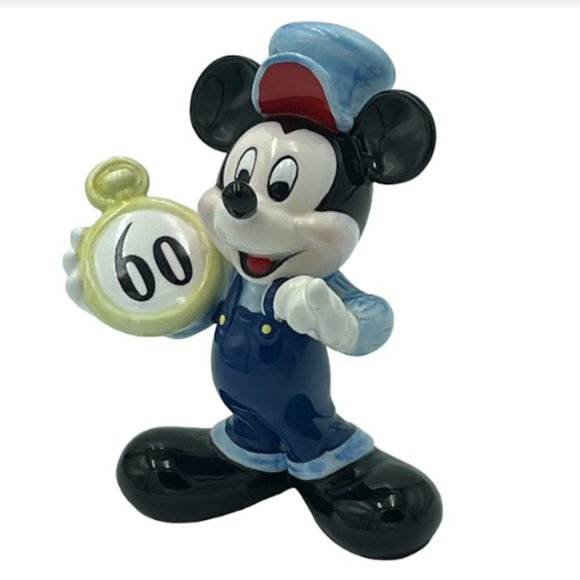 Mickey Mouse 60th Birthday Celebration Disney Schmid Vintage Figurine Art Décor - Picture 10 of 11